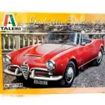 1:24 Italeri Alfa Romeo Giulietta Spider 1600