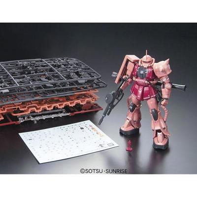 ชุดโมเดล Bandai RG 02 MS-06S 馬沙專用渣古 II 5061595