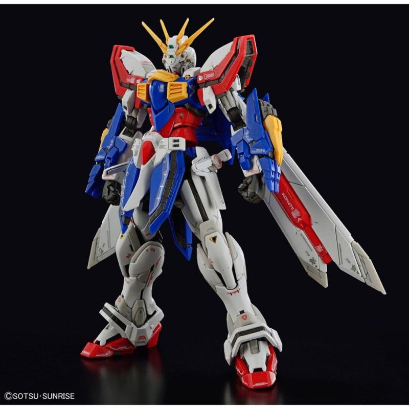 Bandai RG 1/144 God Gundam model (Mobile Fighter G Gundam)
