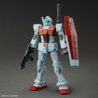 Bandai HG 1/144 โมเดลประกอบของจิมช่วงหัวยิง导弹ช่วงยิงยาว