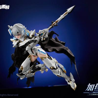 ชุดโมเดล 大漫匠Animester 核金重構 白龍騎士 加拉哈德Galahad 1/12 拼裝機娘