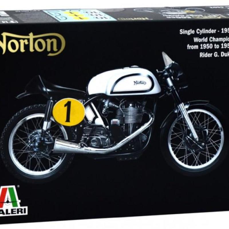 Italeri 4602 1/9 诺顿曼克斯500cc 英伦赛车模型