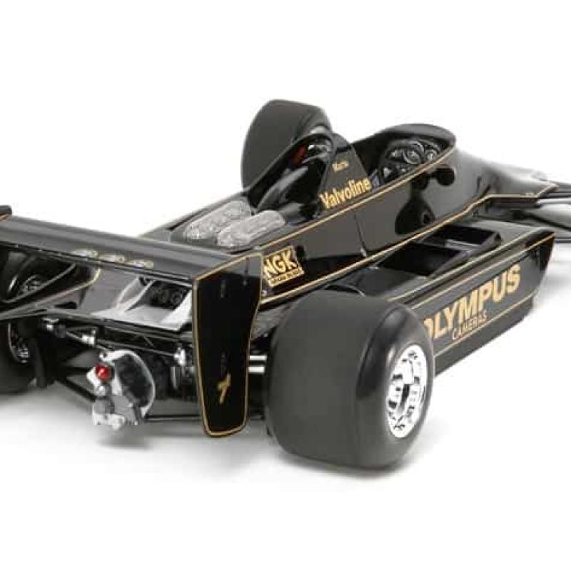 Tamiya 1/20 Lotus 79 F1 賽車模型｜1978 黑金戰神