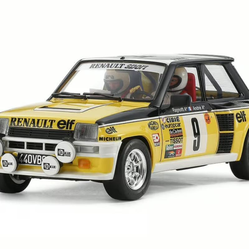 Tamiya 1/24 Renault 5 Turbo 拉力賽車模型套裝