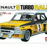 Tamiya 1/24 Renault 5 Turbo 拉力賽車模型套裝