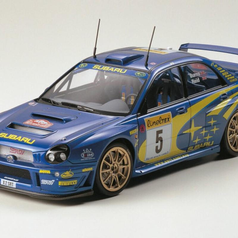 Tamiya 1/24 Subaru Impreza WRC 2001 model