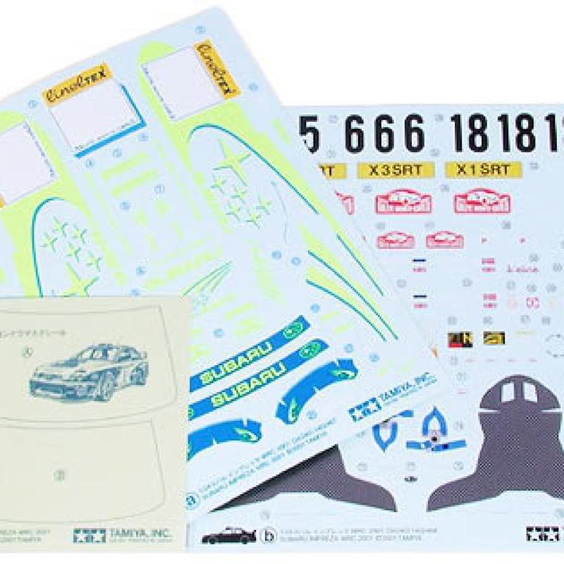 Tamiya 1/24 Subaru Impreza WRC 2001 model