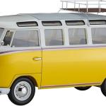 1/24 โมเดลรถแวน Volkswagen T2 ชุดโมเดลรถแวนบัสขนาดเล็ก