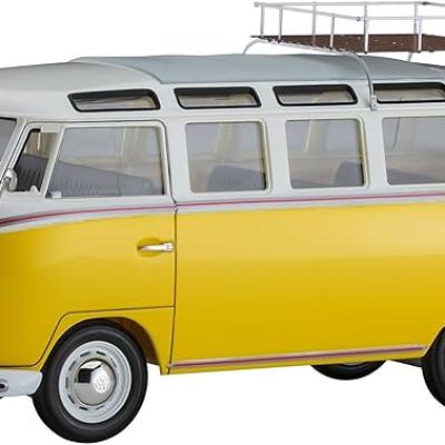 1/24 โมเดลรถแวน Volkswagen T2 ชุดโมเดลรถแวนบัสขนาดเล็ก