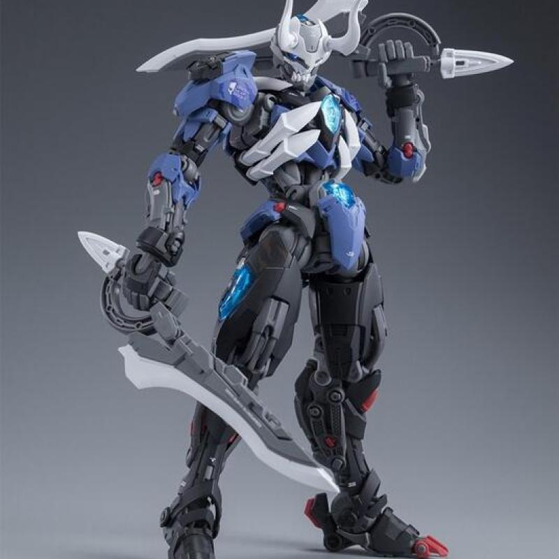 和模線 - 超限零點 第二彈 1/100 忍者 孤影 套裝版 組裝模型 【套裝版】(附特典：武器、閃電特效件)