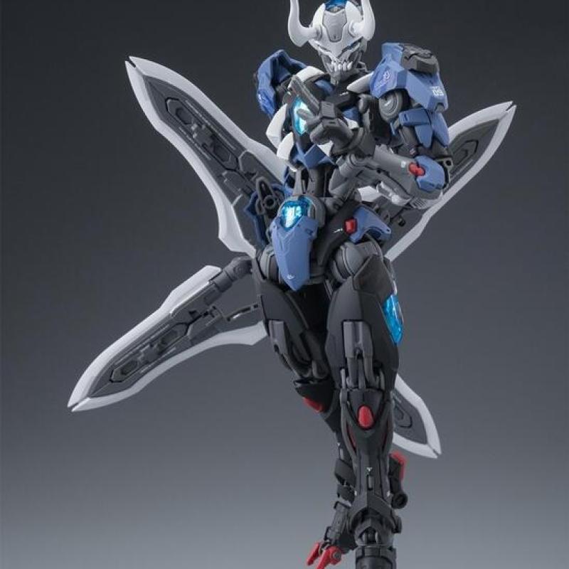 和模線 - 超限零點 第二彈 1/100 忍者 孤影 套裝版 組裝模型 【套裝版】(附特典：武器、閃電特效件)