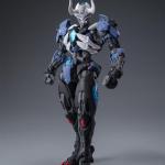 和模線 - 超限零點 第二彈 1/100 忍者 孤影 套裝版 組裝模型 【套裝版】(附特典：武器、閃電特效件)