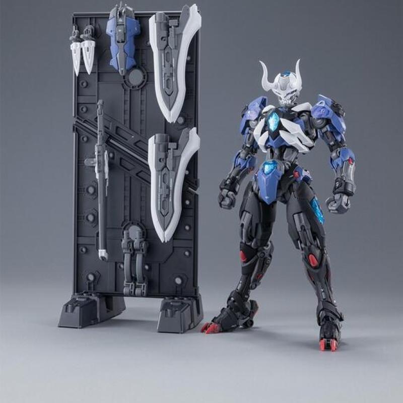 和模線 - 超限零點 第二彈 1/100 忍者 孤影 套裝版 組裝模型 【套裝版】(附特典：武器、閃電特效件)