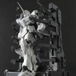 Bandai MG 1/100 ยูนิคอร์น กันดั้ ฉากหน้ากล่อง รุ่นพิเศษ