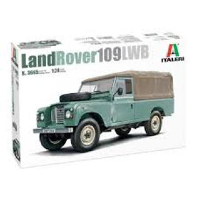Italeri 3665S 1/24 Land Rover 109 LWB Model Pemasangan