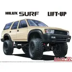 Aoshima 1/24 丰田 Hilux Surf VZN130G 升高版 '91
