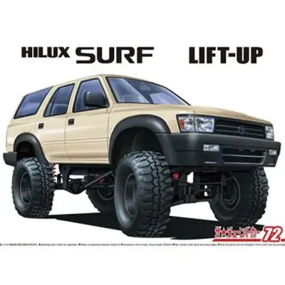 Aoshima 1/24 Toyota Hilux Surf VZN130G '91 Lifted Version