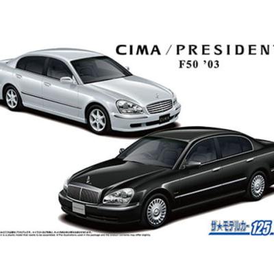 1/24 Nissan F50 Cima/President 2003 model car