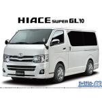 1/24 Toyota HIACE SUPER GL 2010 model car