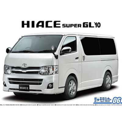 1/24 Toyota HIACE SUPER GL 2010 model car