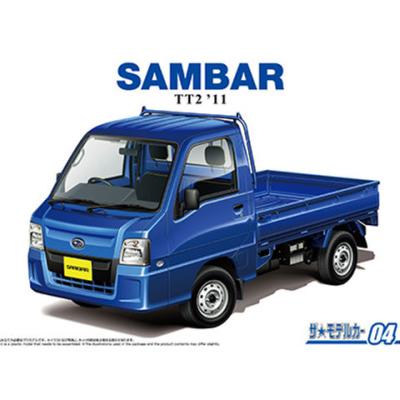 1/24 รถโมเดล Subaru TT2 Sambar รุ่น Limited Edition สีน้ำเงิน