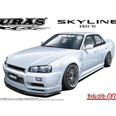 1/24 URAS ER34 Skyline Type-R 2001 model