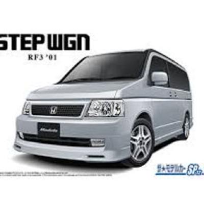 1/24 รถโมเดล Honda RF3 Step WGN Modulo '01