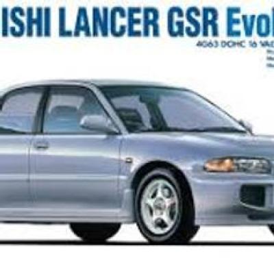 1/24 รถจำลอง มิตซูบิชิ Lancer GSR Evolution III