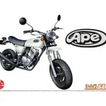 โมเดลรถจักรยานยนต์ Honda AC16 Ape '06 ของ Qingdao มาตราส่วน 1/12