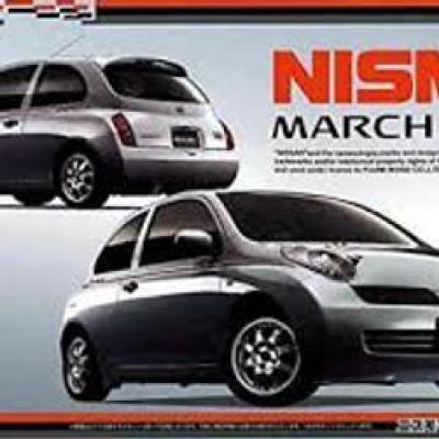 FUJIMI 1/24 รุ่น Nissan March NISMO S-Tune ตลับโมเดลรถยนต์