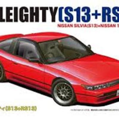 富士美1/24模型套件：日產Sil80 S13