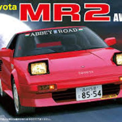 Fuji Me 1/24 Toyota MR2 AW11 model car