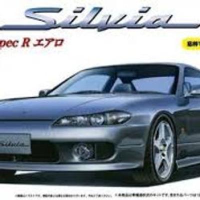 ชุดโมเดลซิลเวีย S15 Spec-R Aero ของฟูจิมิ มาตราส่วน 1/24