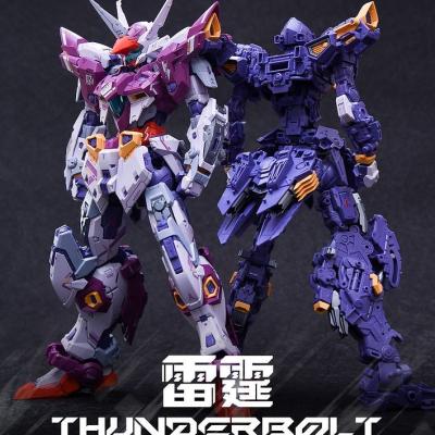 โมเดลโมเดลทางศิลปะการพ่นสีบนแผ่น 1/100 RMD ของ Infinite Nova Thunder
