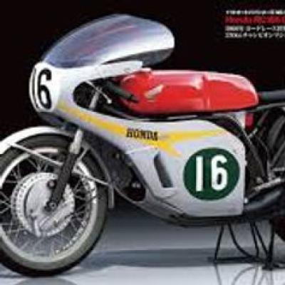 田宮1/12本田RC166 GP賽車模型