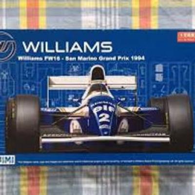Williams FW16 model car - 1994 San Marino Grand Prix