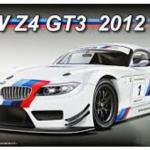 รถโมเดล BMW Z4 GT3 ปี 2012 พร้อมชิ้นส่วนที่แกะสลัก RS-15