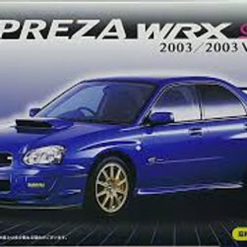 富士美1/24速霸陸WRX STi 2003 V-Limited模型