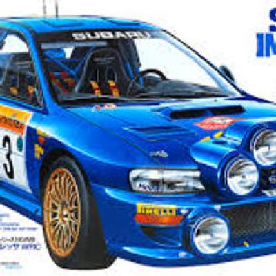 田宮1/24速霸陸Impreza WRC '98蒙地卡羅