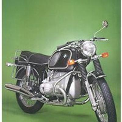 โมเดลรถจักรยานยนต์ BMW R75/5 ของ Hasegawa มาตราส่วน 1/10 รุ่น 52174