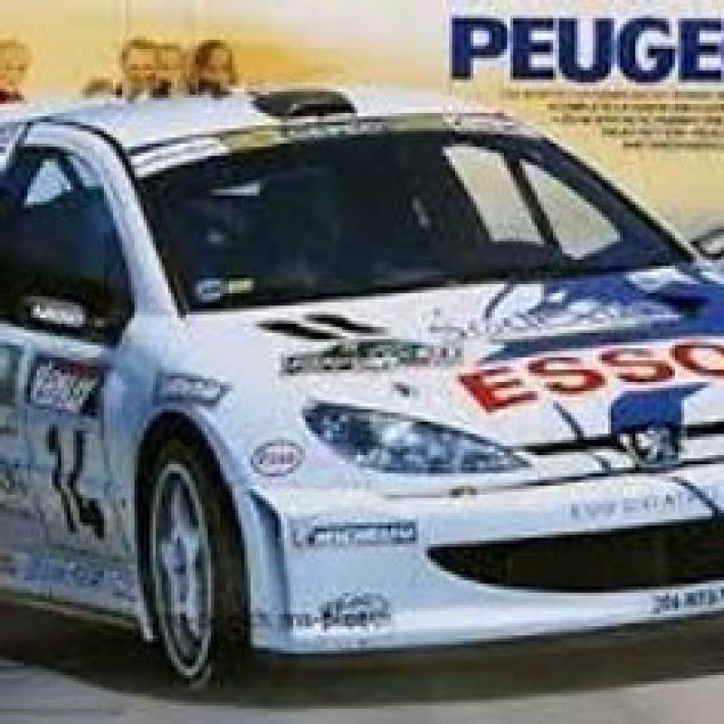 โมเดลชุด Tamiya 1/24 รุ่น 206 WRC