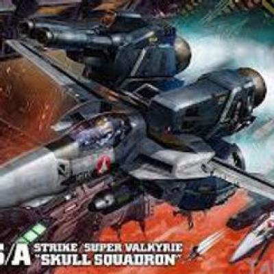 Hasegawa 1/48 VF-1S/A โมเดล Valkyrie Skull Squadron สเกล์ 1:48