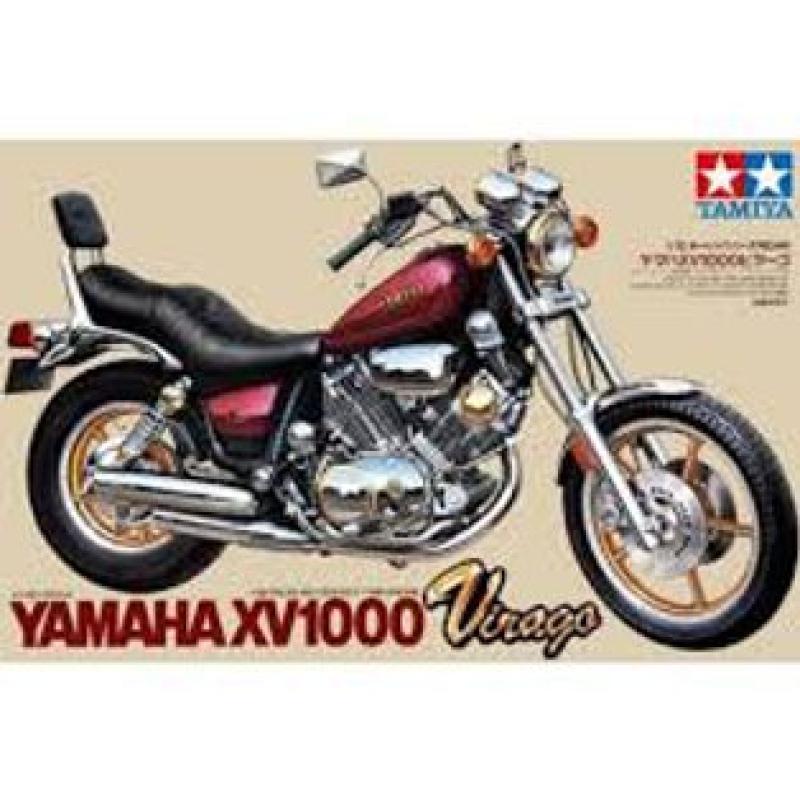 โมเดลยามาฮ่า Virago XV1000 ของ Tamiya มาตราส่วน 1/12
