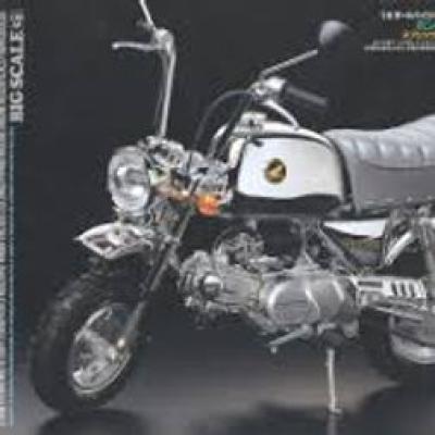 โมเดลพิเศษของ Honda Gorilla ขนาด 1/6 จาก Tamiya ในฤดูใบไม้ผลิของปี