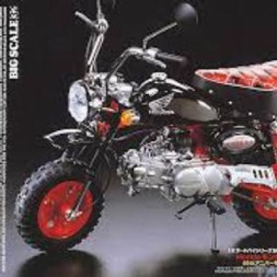 โมเดล รุ่นพิเศษ 40 ปี Honda Monkey จาก Tamiya มาตรฐาน 1/6