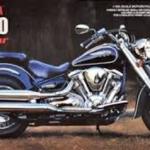 โมเดลยามาฮ่า XV1600 Road Star ขนาด 1/12 จาก Tamiya