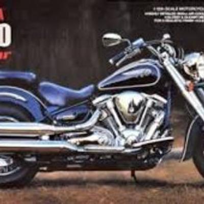 โมเดลยามาฮ่า XV1600 Road Star ขนาด 1/12 จาก Tamiya