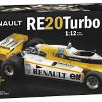 โมเดล Italeri 1/12 Renault RE20 Turbo F1