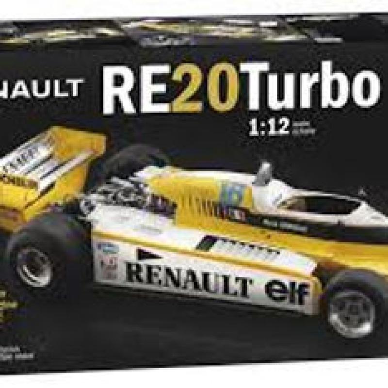 โมเดล Italeri 1/12 Renault RE20 Turbo F1