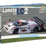 Italeri 1/24 Lancia LC2 1983年利曼賽車模型